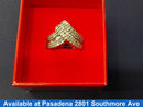 Women's Ring - Yellow Gold 10k (.417) 4.8 grams Size 7.5