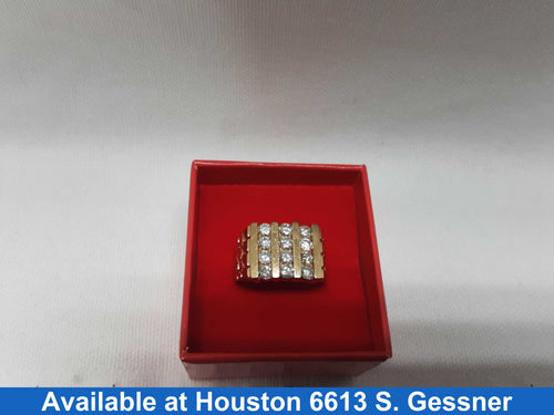 Men's Ring - Yellow Gold 14k (.585) 12.1 grams Size 10