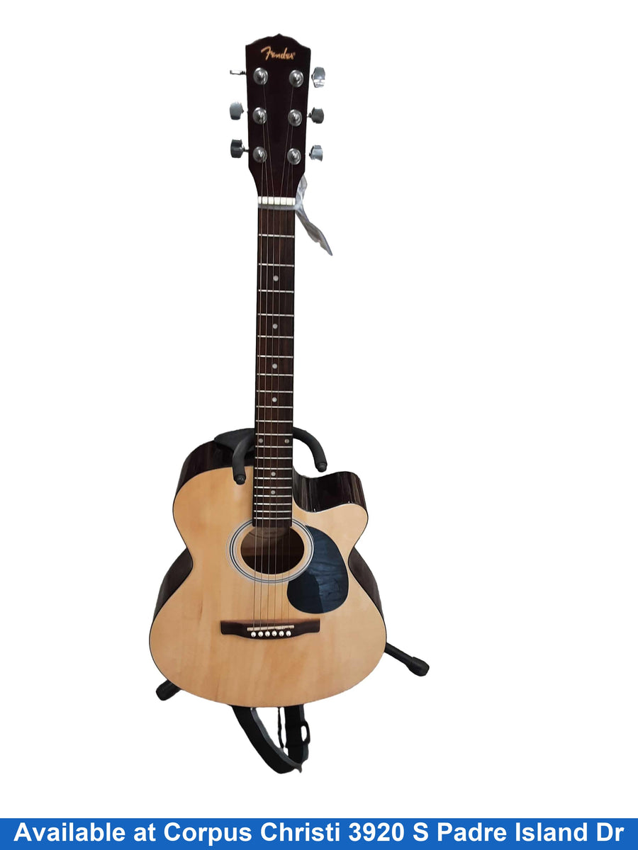 Fender Fa-135ce Brown Acoustic / Electric Classic Guitar