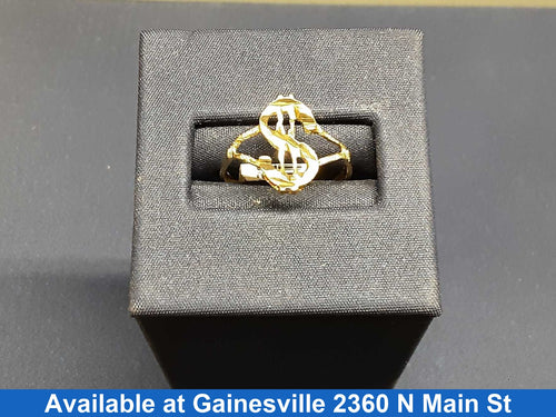 Women's Ring - Yellow Gold 10k (.417) 1.3 grams Size 6