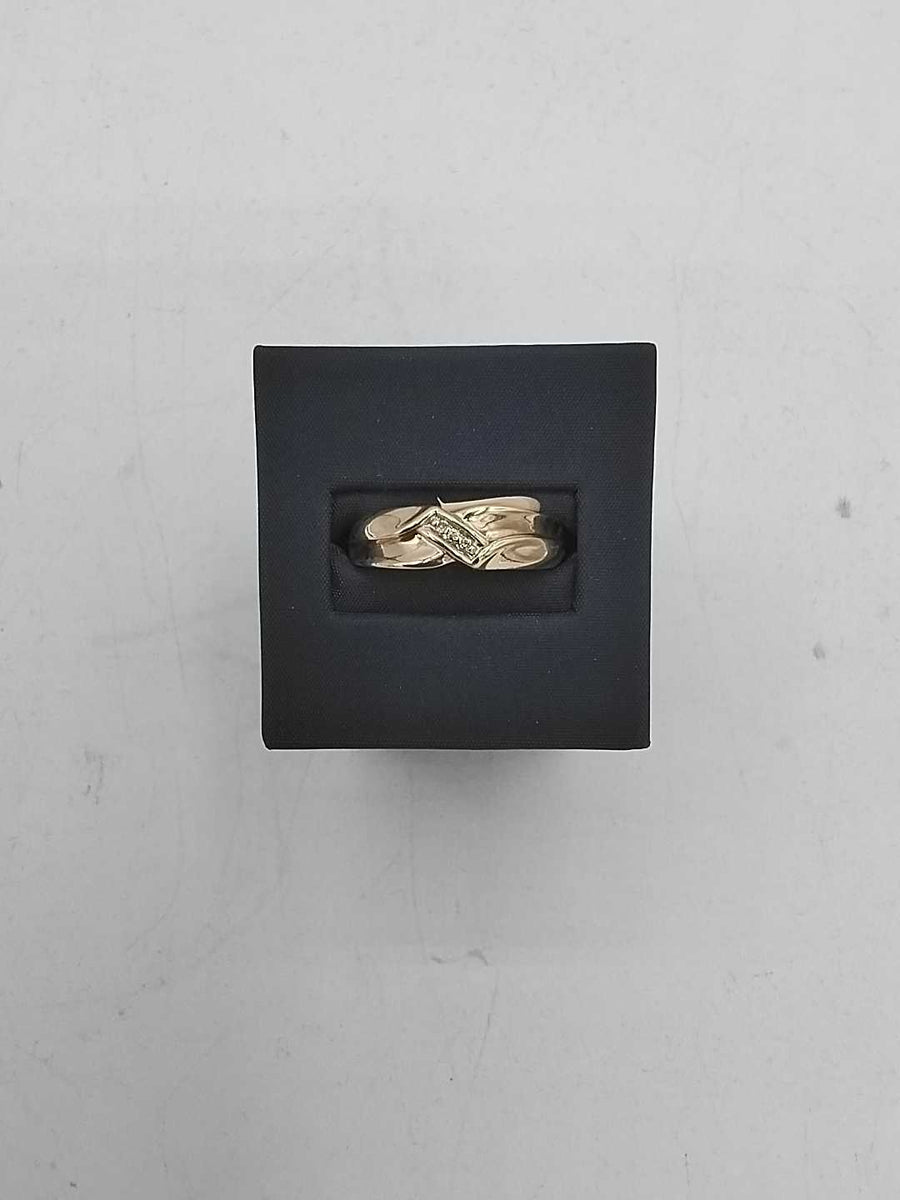 Men's Ring - Yellow Gold 10k (.417) 4.4 grams Size 8