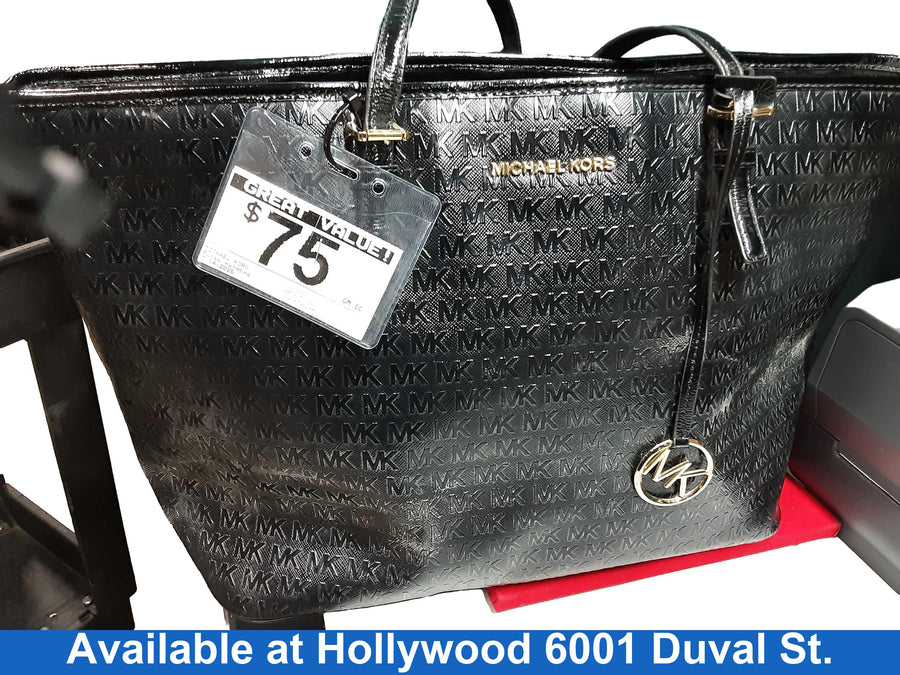 Michael Kors Ca-1903 Black Purse / Handbag