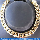 Cuban Link Bracelet - Yellow Gold 10k (.417) 28.4 grams 9 inch