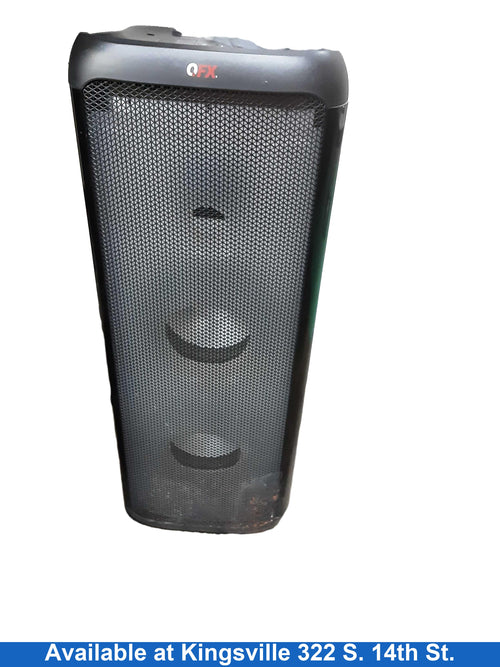 Qfx Lms-28 Black Portable Speaker