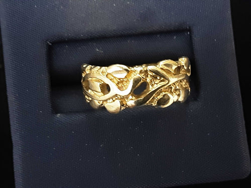 Women's Ring - Yellow Gold 14k (.585) 4.1 grams Size 6