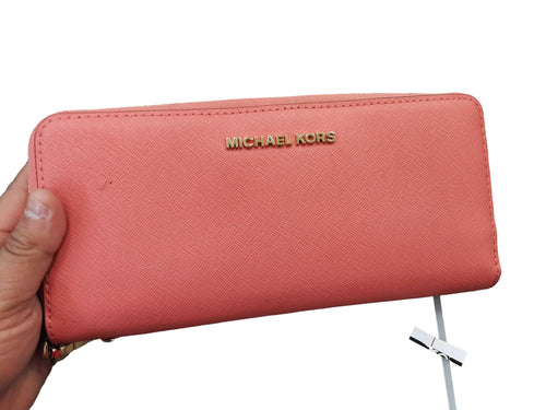 Michael Kors Zippy Orange Wallet