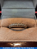 Ring - Wedding Band - Yellow Gold 14k (.585) 2.2 grams Size 8