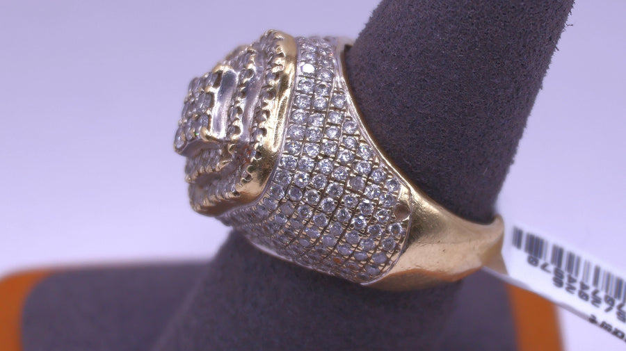 Men's Ring - Yellow Gold 10k (.417) 9 grams Size 9