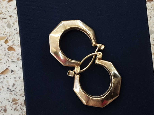 Hoop Earrings - Yellow Gold 14k (.585) 1.4 grams