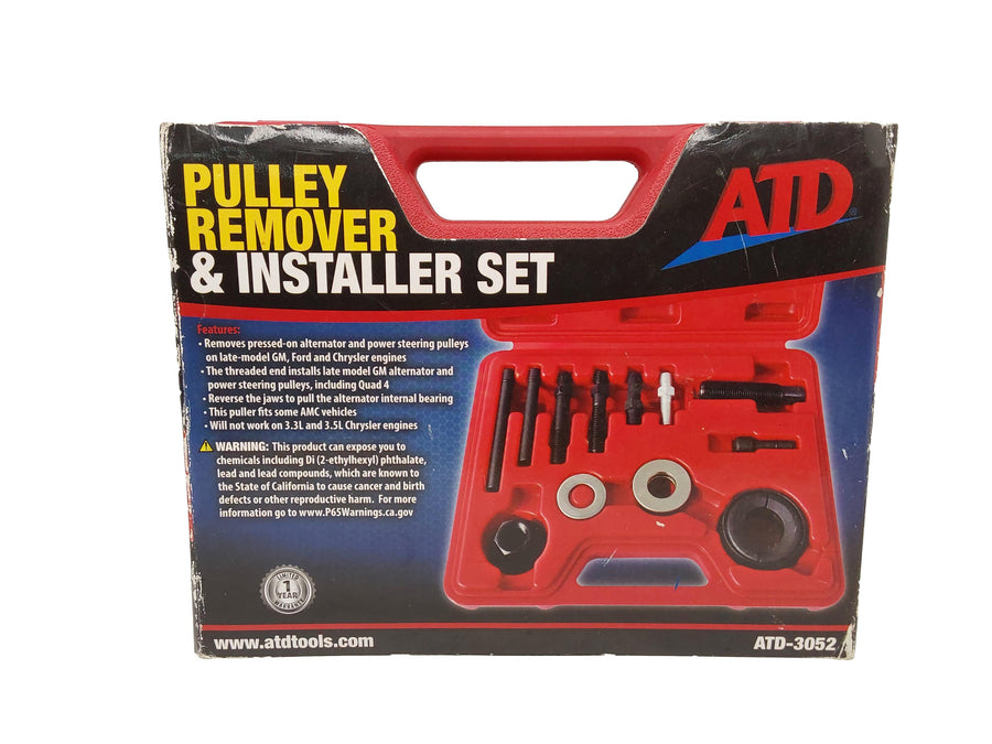 Atd Pulley Puller Installer Red Misc. Automotive Tool