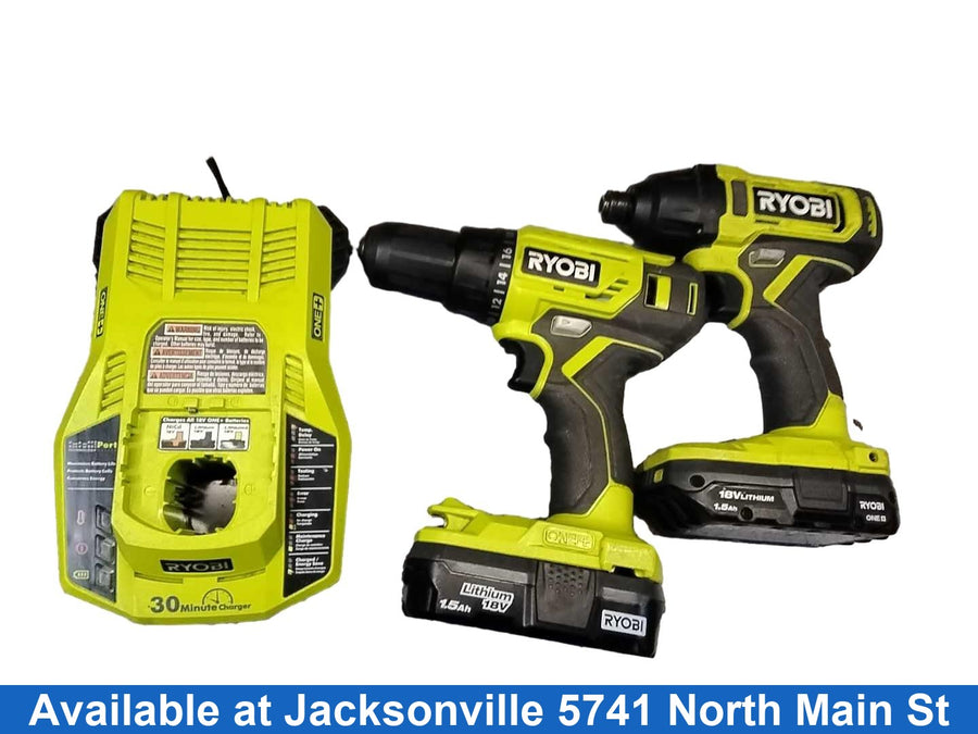 Ryobi P215vn Green Cordless Standard Drill