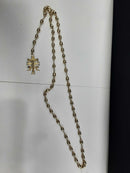 Bead Chain - Yellow Gold 10k (.417) 34 grams 40 inch