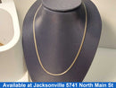 Herringbone Chain - Silver 3.3 grams 18 inch