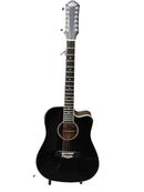 Washburn Oscar Schmidt Black Guitar