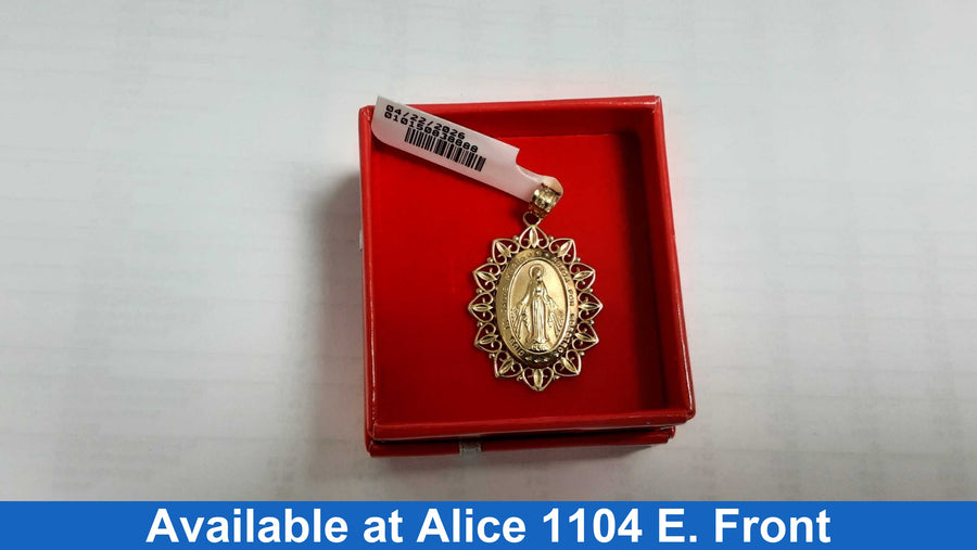 Religious Pendant - Yellow Gold 14k (.585) 2.2 grams