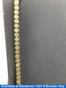 Tennis Bracelet - Yellow Gold 14k (.585) 13.4 grams 8 inch