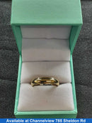 Ring - Wedding Band - Yellow Gold 14k (.585) 4.7 grams Size 9.5