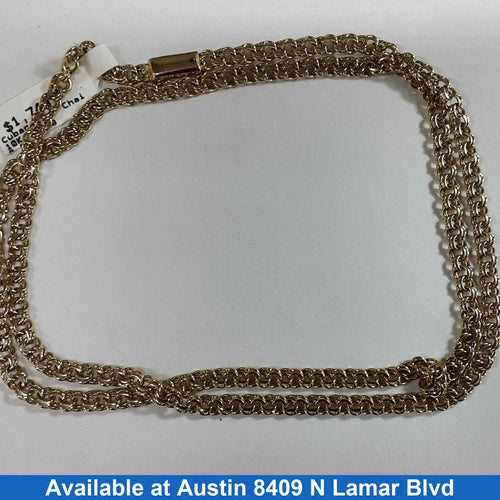 Cuban Link Chain - Yellow Gold 10k (.417) 15.2 grams 24 inch