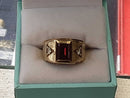 Women's Ring - Yellow Gold 10k (.417) 6.3 grams Size 7