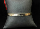 Bangle Bracelet - Yellow Gold 10k (.417) 7.4 grams 8 inch