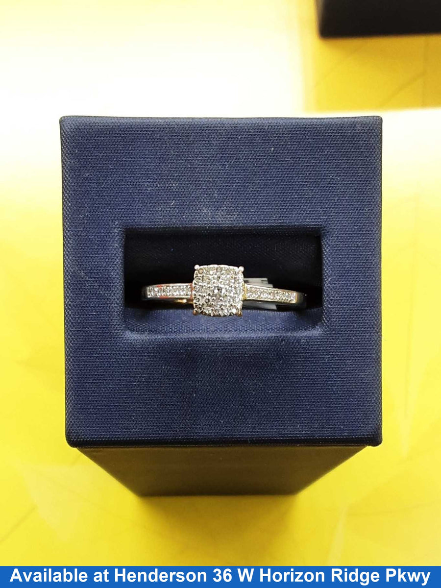 Women's Ring - Yellow Gold 10k (.417) 1.7 grams Size 20