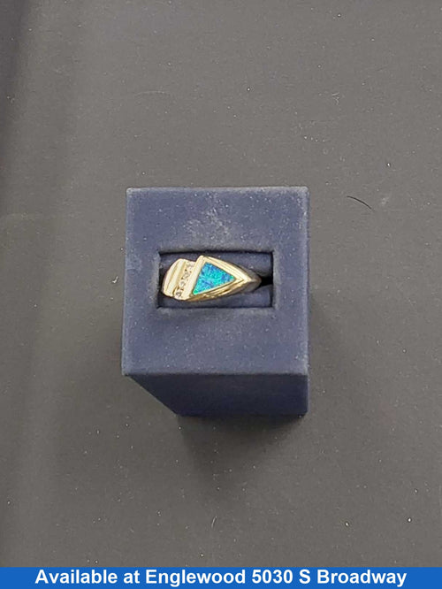 Women's Ring - Yellow Gold 14k (.585) 4.3 grams Size 8