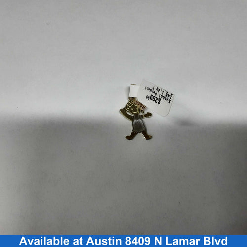 Symbol Pendant - Tricolor Gold 14k (.585) 1.2 grams