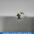 Symbol Pendant - Tricolor Gold 14k (.585) 1.2 grams