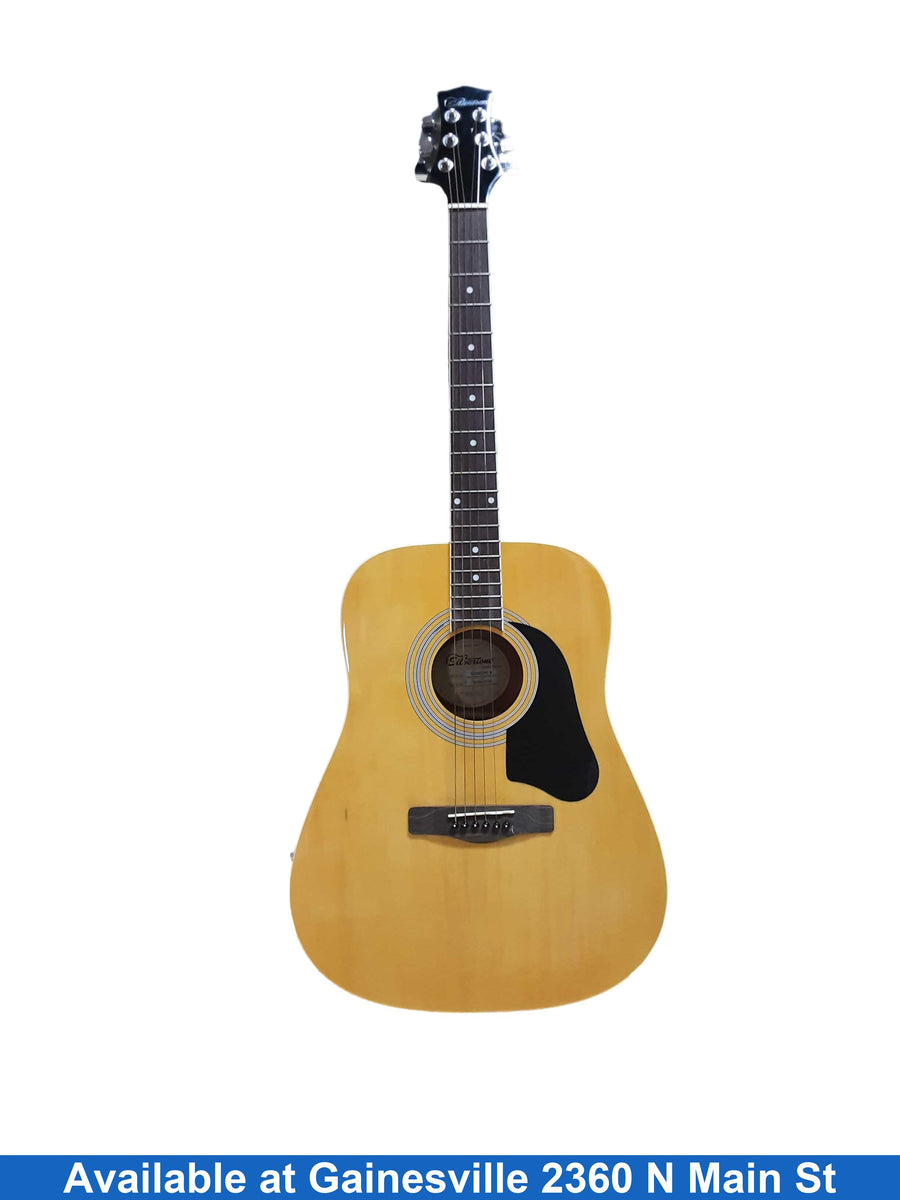 Silvertone Sd3000pk N Brown Acoustic Classic Guitar