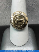 Women's Ring - Yellow Gold 10k (.417) 4 grams Size 8