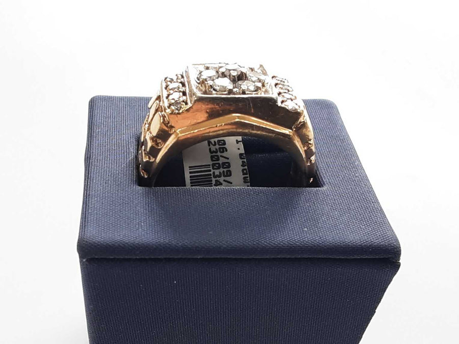 Men's Ring - Yellow Gold 10k (.417) 11.2 grams Size 11.5
