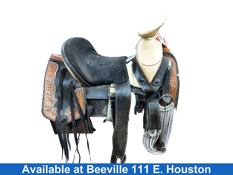 Mexico Brown Western Saddle