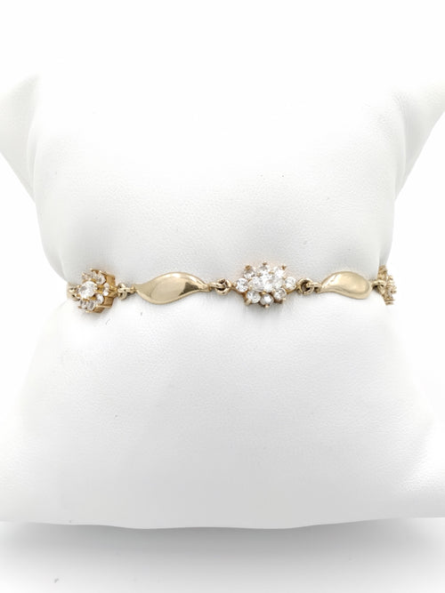 Link Bracelet - Yellow Gold 10k (.417) 6.9 grams 7 inch