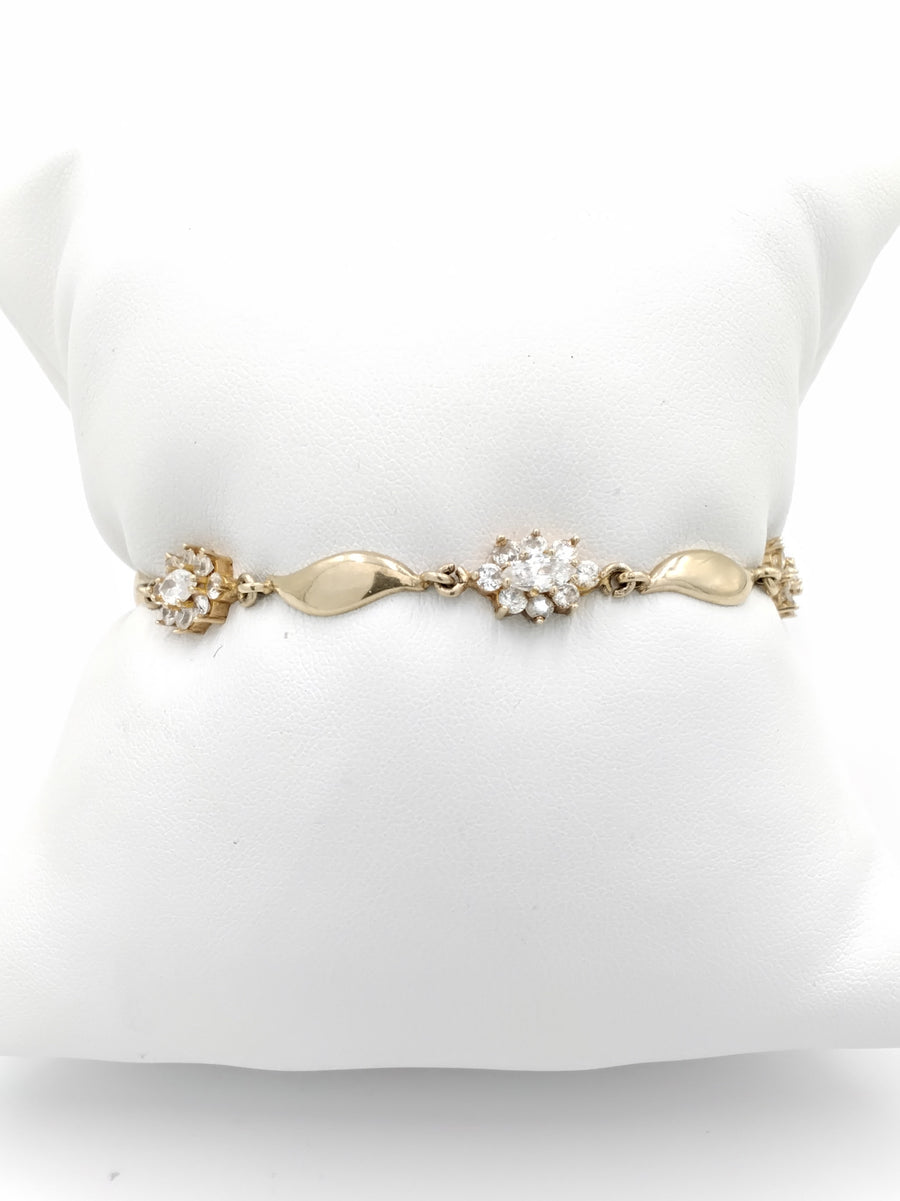 Link Bracelet - Yellow Gold 10k (.417) 6.9 grams 7 inch