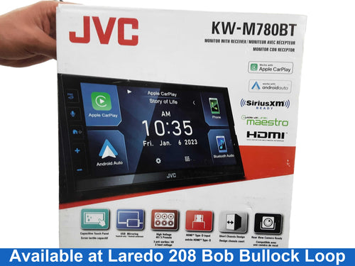 Jvc Kw-m780bt Black Car Audio System