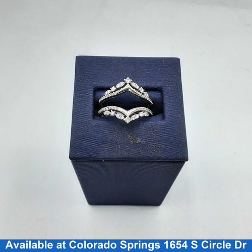 Women's Ring - White Gold 14k (.585) 4.3 grams Size 7