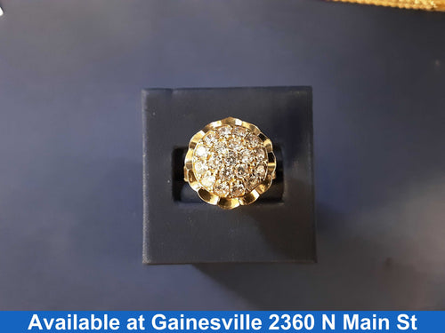 Women's Ring - Yellow Gold 10k (.417) 5.5 grams Size 9