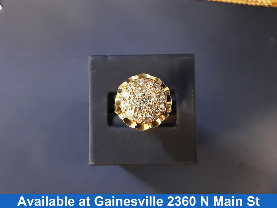 Women's Ring - Yellow Gold 10k (.417) 5.5 grams Size 9