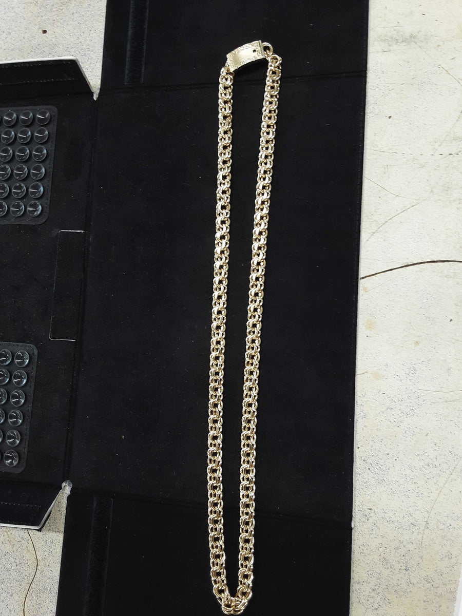 Cuban Link Chain - Yellow Gold 10k (.417) 41.3 grams 24 inch