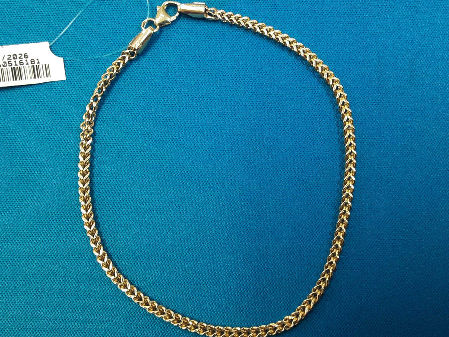 Link Bracelet - Yellow Gold 14k (.585) 2.6 grams 8 inch