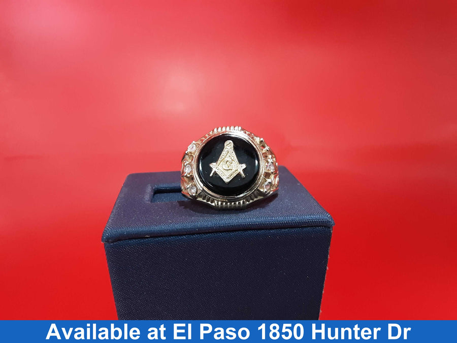 Men's Ring - Yellow Gold 10k (.417) 3.5 Grams Size 9