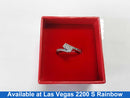 Women's Ring - White Gold 14k (.585) 3.3 grams Size 5.5