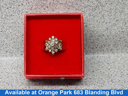 Women's Ring - Yellow Gold 14k (.585) 4.3 grams Size 8