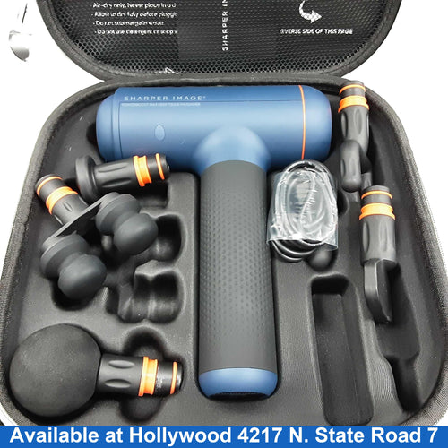 Sharper Image Powerboost Max Deep Tissue Massager Blue Other Collectible