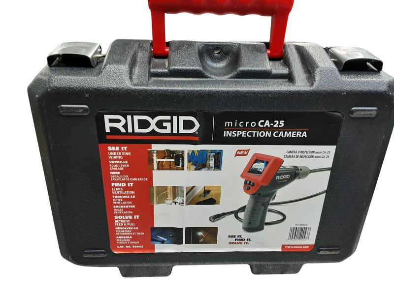 Ridgid Micro Ca-25 Black Inspection Camera