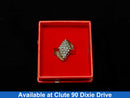 Women's Ring - Yellow Gold 10k (.417) 5.7 grams Size 7.5