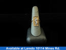 Men's Ring - Yellow Gold 10k (.417) 4 grams Size 8