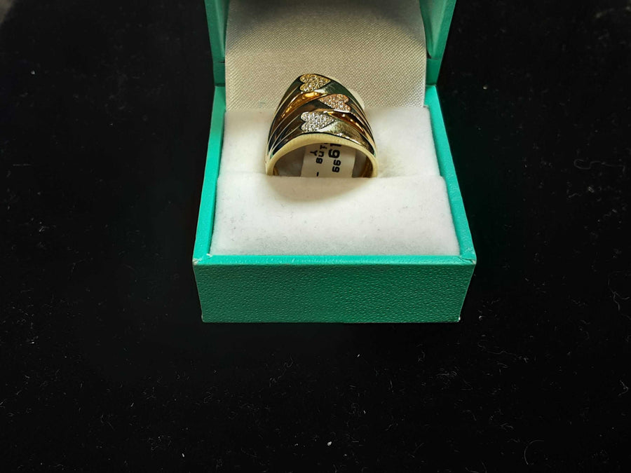 Women's Ring - Yellow Gold 10k (.417) 5.6 grams Size 7
