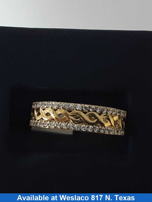 Ring - Wedding Band - Yellow Gold 10k (.417) 1.8 grams Size 7.5