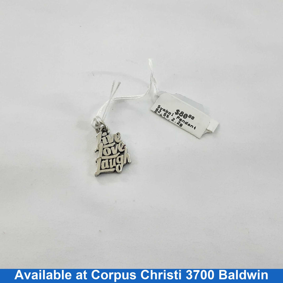 Symbol Pendant - Silver 2.2 grams